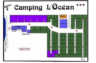 Plan du camping
