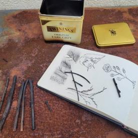 Atelier fabriquer son fusain